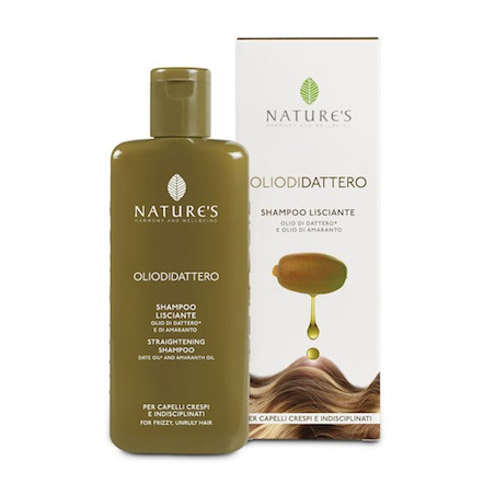Nature's Olio di Dattero Shampoo Lisciante 200 ml.
