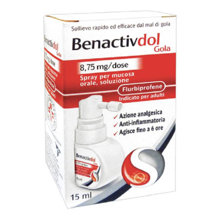BENACTIVDOL GOLA SPRAY 15ML 8,75